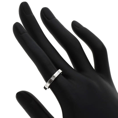CARTIER Laniere # 51 Ring K18 White Gold Ladies [Used]