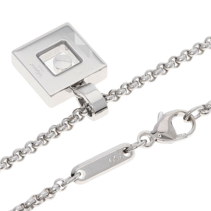 Chopard Happy diamond Necklace K18 White Gold Ladies [Used]