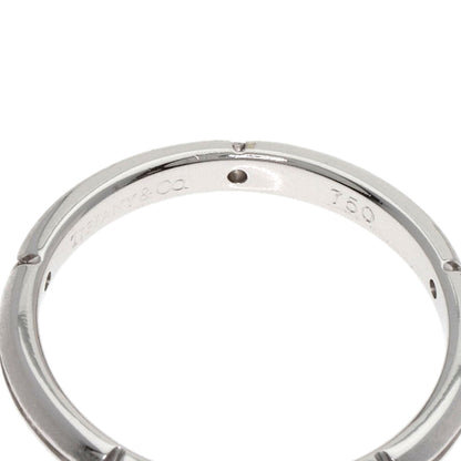 TIFFANY&Co. Streamerica Diamond Ring K18 White Gold Ladies [Used]