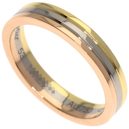 CARTIER Three colors # 53 Ring K18 Yellow Gold 18K Pink GoldLadies [Used]