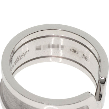 CARTIER C2 ring LM # 56 Ring K18 White Gold Ladies [Used]