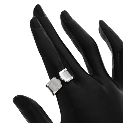 CARTIER C2 ring LM # 56 Ring K18 White Gold Ladies [Used]