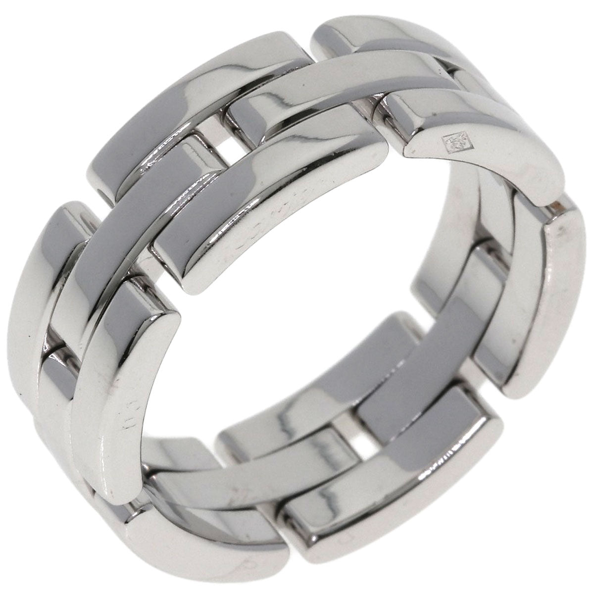 CARTIER Maillon PANTHERE #63 Ring K18 White Gold unisex [Used]
