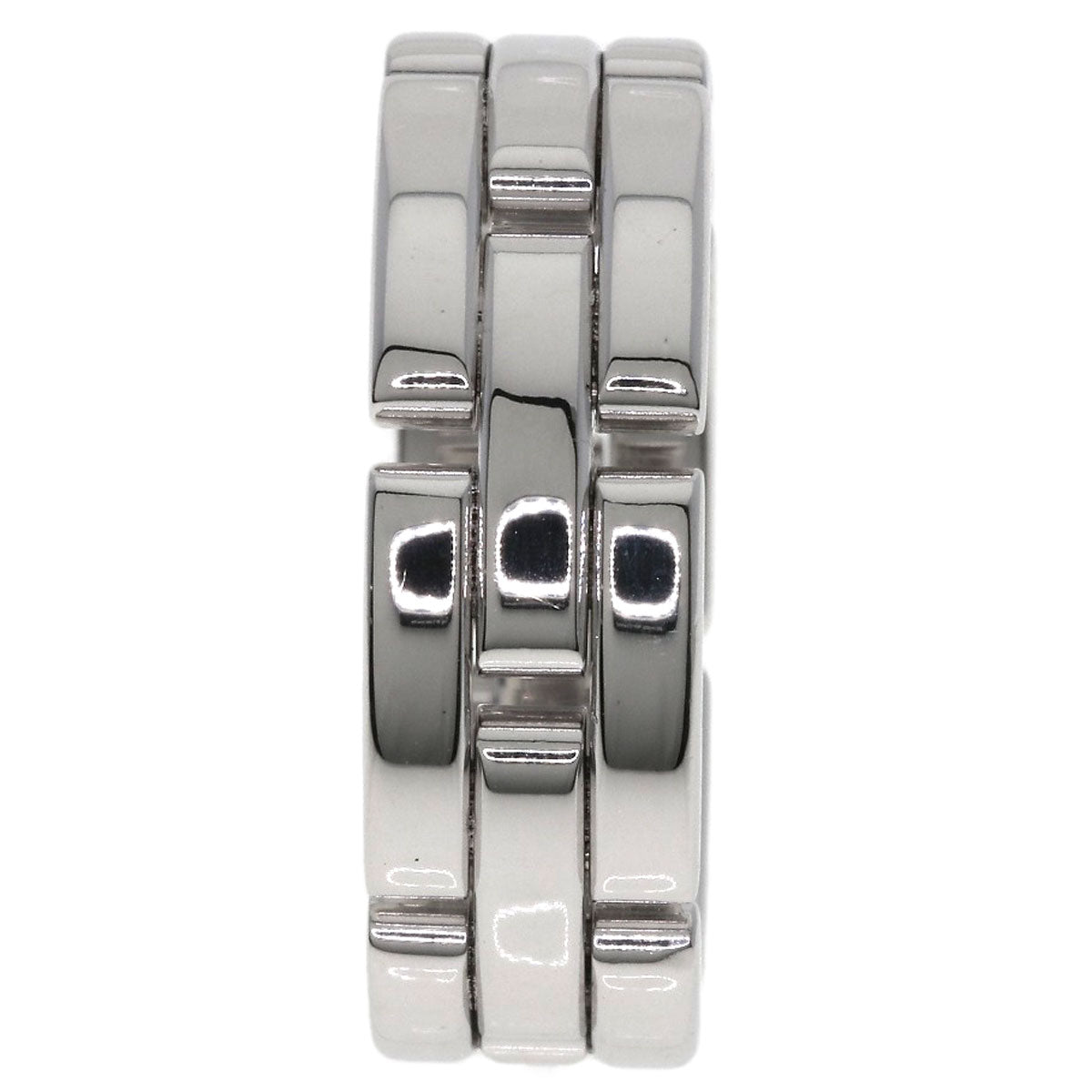 CARTIER Maillon PANTHERE #63 Ring K18 White Gold unisex [Used]