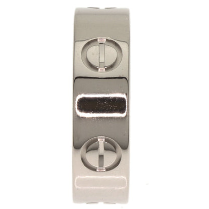 CARTIER love ring #51 Ring K18 White Gold Ladies [Used]