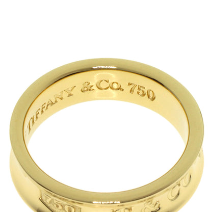 TIFFANY&Co. 1837 Ring K18 Yellow Gold Ladies [Used]