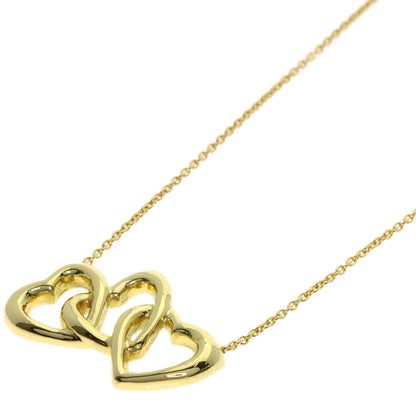 TIFFANY&Co. Triple heart Necklace K18 Yellow Gold Ladies [Used]
