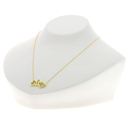 TIFFANY&Co. Triple heart Necklace K18 Yellow Gold Ladies [Used]