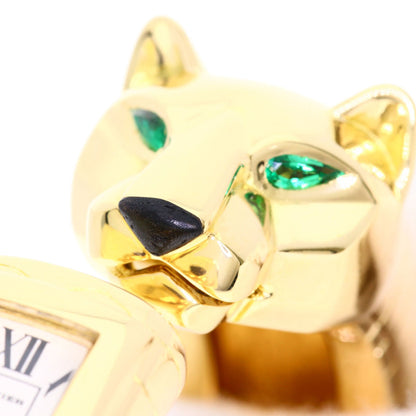 CARTIER PANTHERE Lacalda Bangle Watches K18 Yellow Gold/18K Yellow Gold Ladies