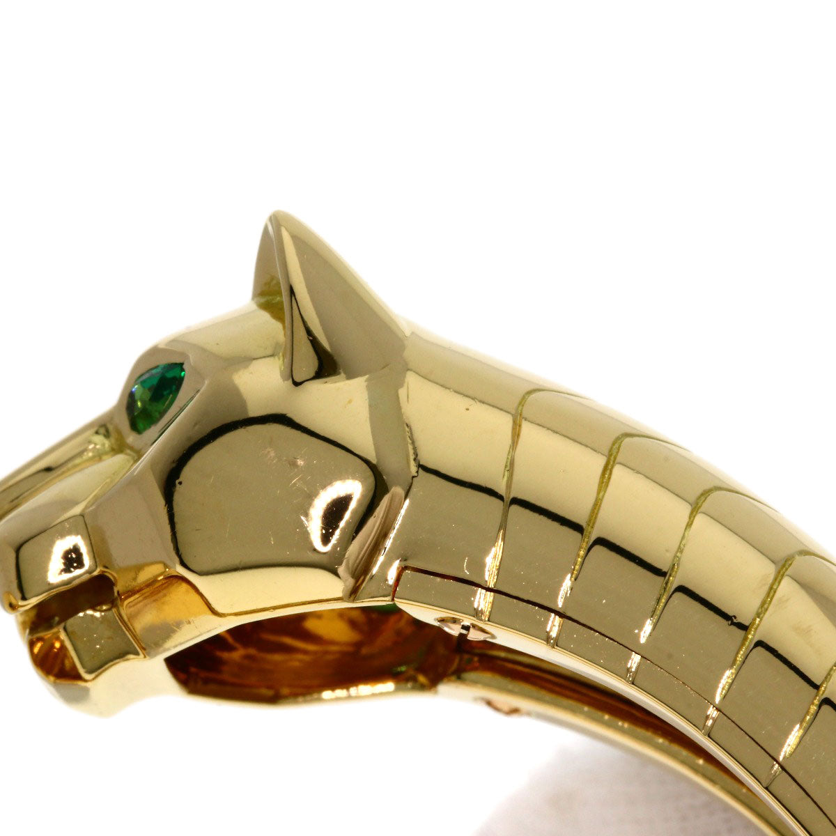 CARTIER PANTHERE Lacalda Bangle Watches K18 Yellow Gold/18K Yellow Gold Ladies