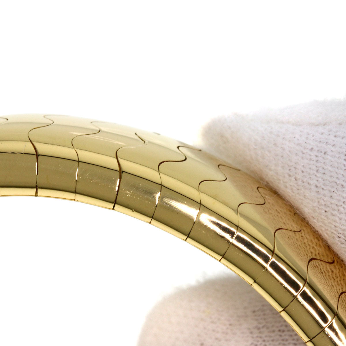 CARTIER PANTHERE Lacalda Bangle Watches K18 Yellow Gold/18K Yellow Gold Ladies