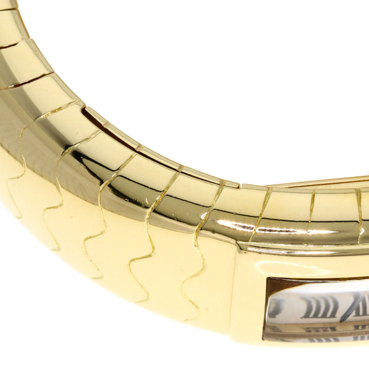 CARTIER PANTHERE Lacalda Bangle Watches K18 Yellow Gold/18K Yellow Gold Ladies
