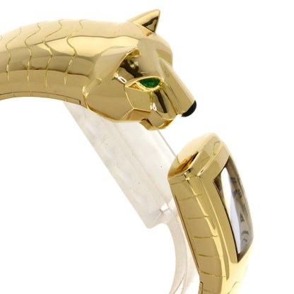 CARTIER PANTHERE Lacalda Bangle Watches K18 Yellow Gold/18K Yellow Gold Ladies