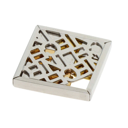 CELINE Diamond Slide Pendant top K18 White Gold 18K Yellow GoldLadies [Used]