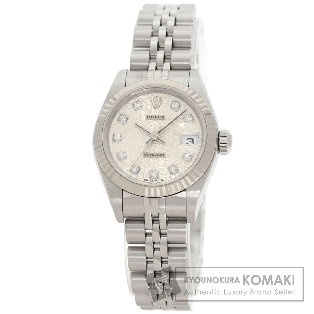 ROLEX DATEJUST 10P Diamond Watches 79174G Stainless Steel/Stainless Steel Ladies