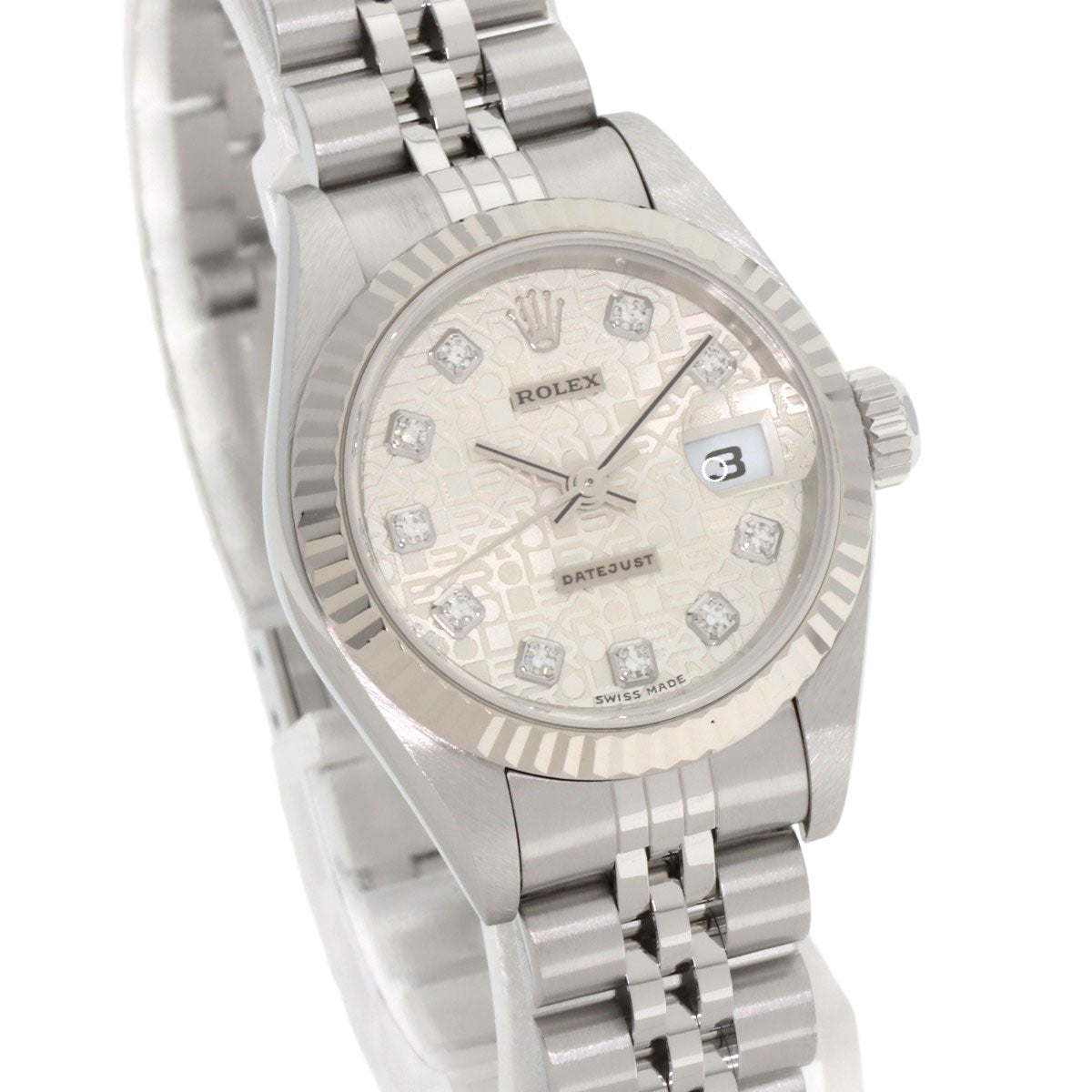 ROLEX DATEJUST 10P Diamond Watches 79174G Stainless Steel/Stainless Steel Ladies
