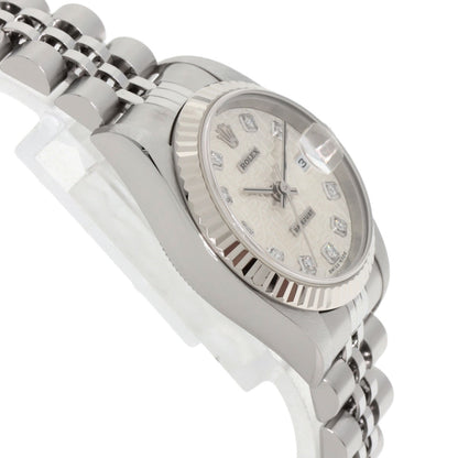 ROLEX DATEJUST 10P Diamond Watches 79174G Stainless Steel/Stainless Steel Ladies