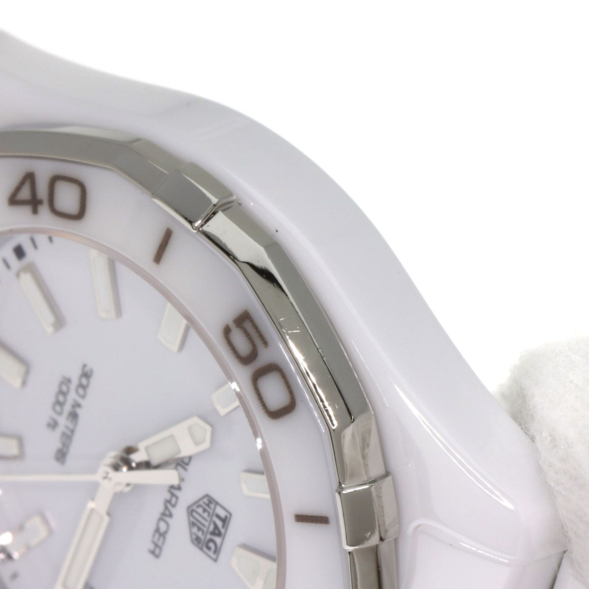 TAG HEUER Aquaracer 1.4" Ceramic Watches WAY1391.BH0717 Ceramic/Ceramic Ladies