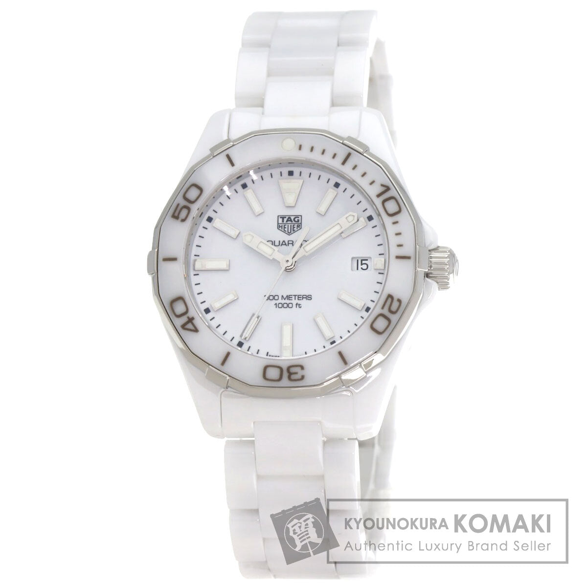TAG HEUER Aquaracer 1.4" Ceramic Watches WAY1391.BH0717 Ceramic/Ceramic Ladies
