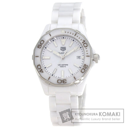 TAG HEUER Aquaracer 1.4" Ceramic Watches WAY1391.BH0717 Ceramic/Ceramic Ladies
