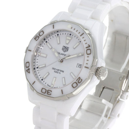 TAG HEUER Aquaracer 1.4" Ceramic Watches WAY1391.BH0717 Ceramic/Ceramic Ladies