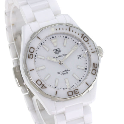 TAG HEUER Aquaracer 1.4" Ceramic Watches WAY1391.BH0717 Ceramic/Ceramic Ladies