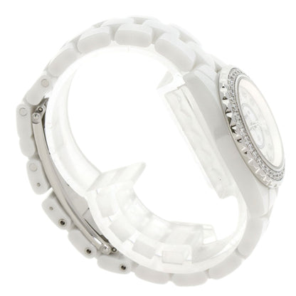 CHANEL J12 1.1" 8P Bezel Diamond Watches H2572 Ceramic/Ceramic Ladies