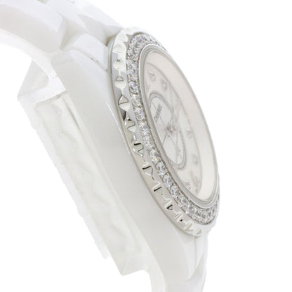 CHANEL J12 1.1" 8P Bezel Diamond Watches H2572 Ceramic/Ceramic Ladies