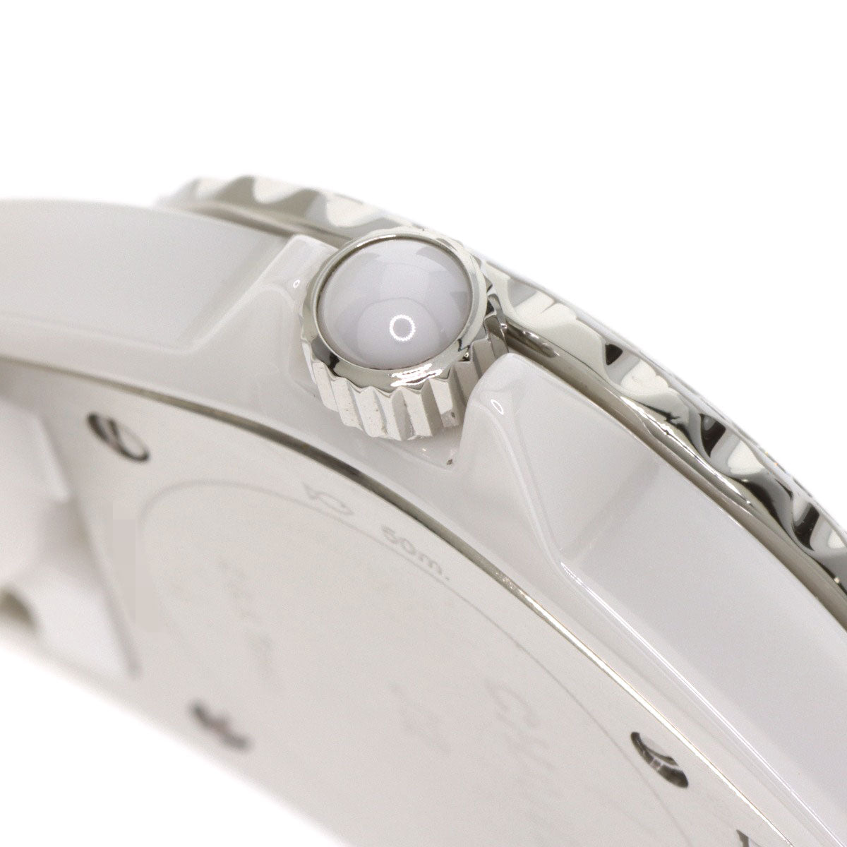 CHANEL J12 1.1" 8P Bezel Diamond Watches H2572 Ceramic/Ceramic Ladies