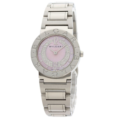BVLGARI BVLGARI BVLGARI Diamond Watches BB26C2SS/DN Stainless Steel/Stainless Steel Ladies
