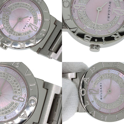 BVLGARI BVLGARI BVLGARI Diamond Watches BB26C2SS/DN Stainless Steel/Stainless Steel Ladies