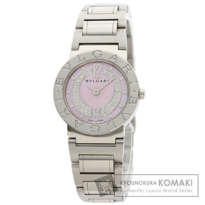 BVLGARI BVLGARI BVLGARI Diamond Watches BB26C2SS/DN Stainless Steel/Stainless Steel Ladies