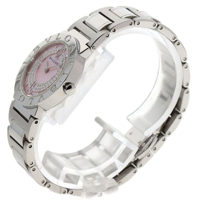 BVLGARI BVLGARI BVLGARI Diamond Watches BB26C2SS/DN Stainless Steel/Stainless Steel Ladies