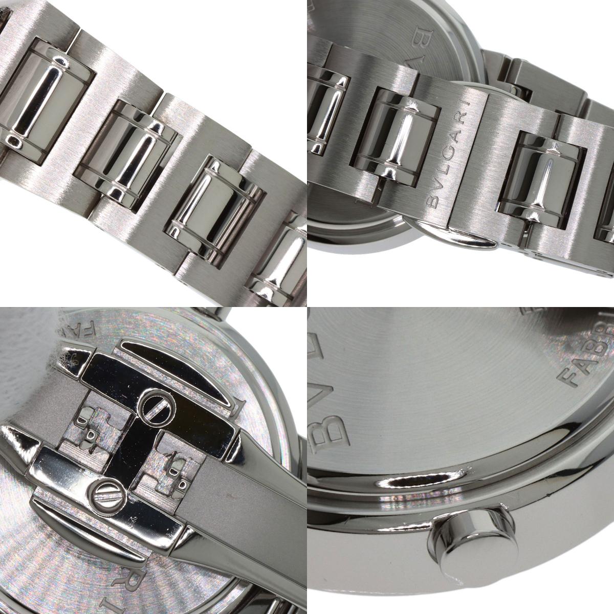 BVLGARI BVLGARI BVLGARI Diamond Watches BB26C2SS/DN Stainless Steel/Stainless Steel Ladies