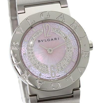 BVLGARI BVLGARI BVLGARI Diamond Watches BB26C2SS/DN Stainless Steel/Stainless Steel Ladies