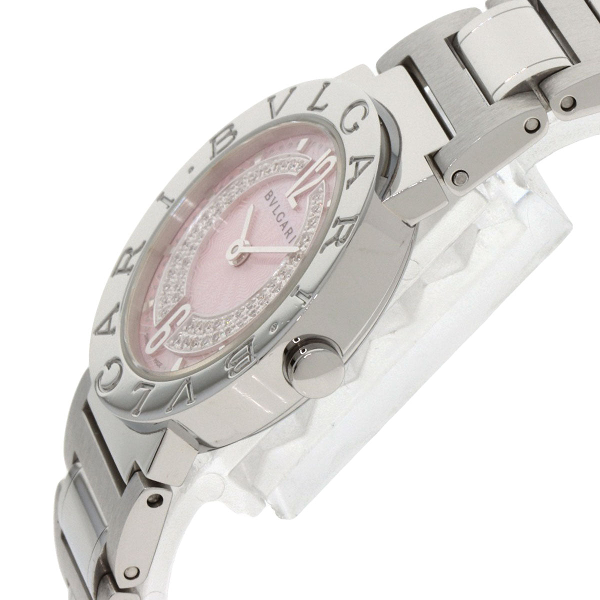 BVLGARI BVLGARI BVLGARI Diamond Watches BB26C2SS/DN Stainless Steel/Stainless Steel Ladies