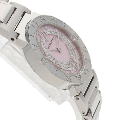 BVLGARI BVLGARI BVLGARI Diamond Watches BB26C2SS/DN Stainless Steel/Stainless Steel Ladies