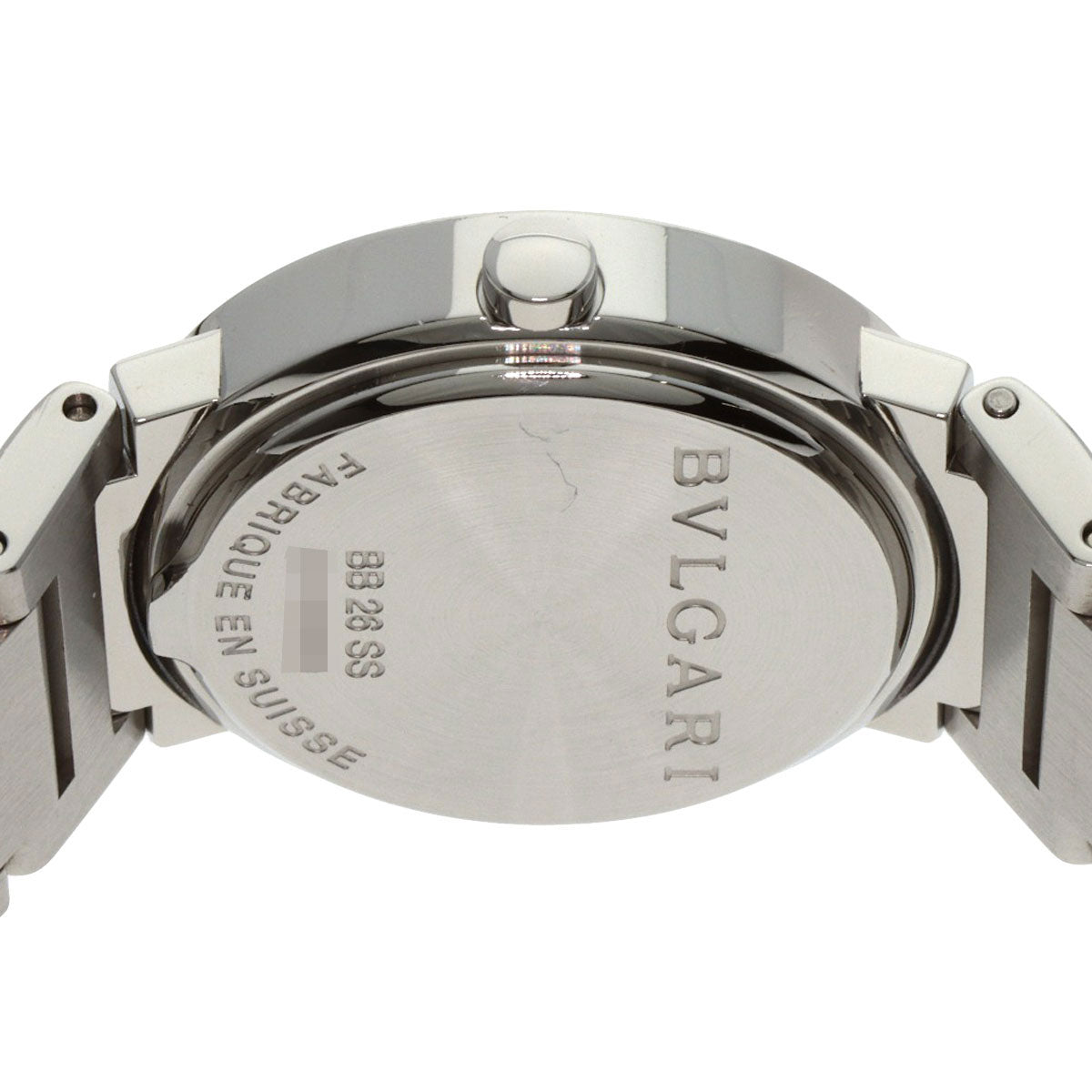 BVLGARI BVLGARI BVLGARI Diamond Watches BB26C2SS/DN Stainless Steel/Stainless Steel Ladies