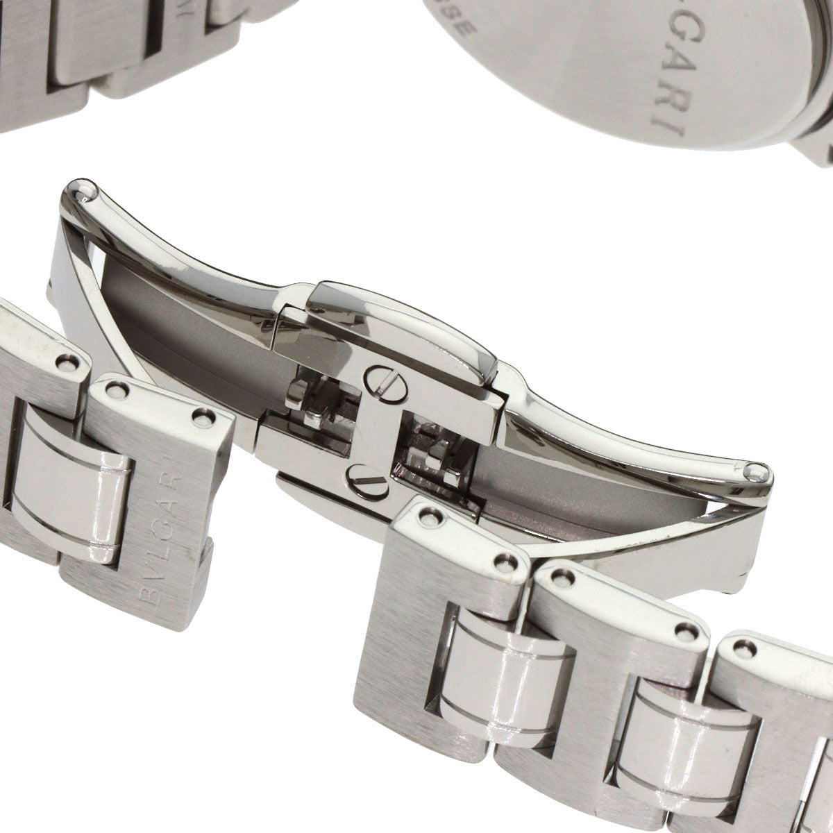 BVLGARI BVLGARI BVLGARI Diamond Watches BB26C2SS/DN Stainless Steel/Stainless Steel Ladies