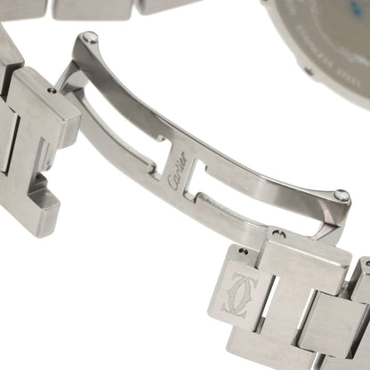 CARTIER Pasha C Meridian GMT Watches W31078M7 Stainless Steel/Stainless Steel Boys