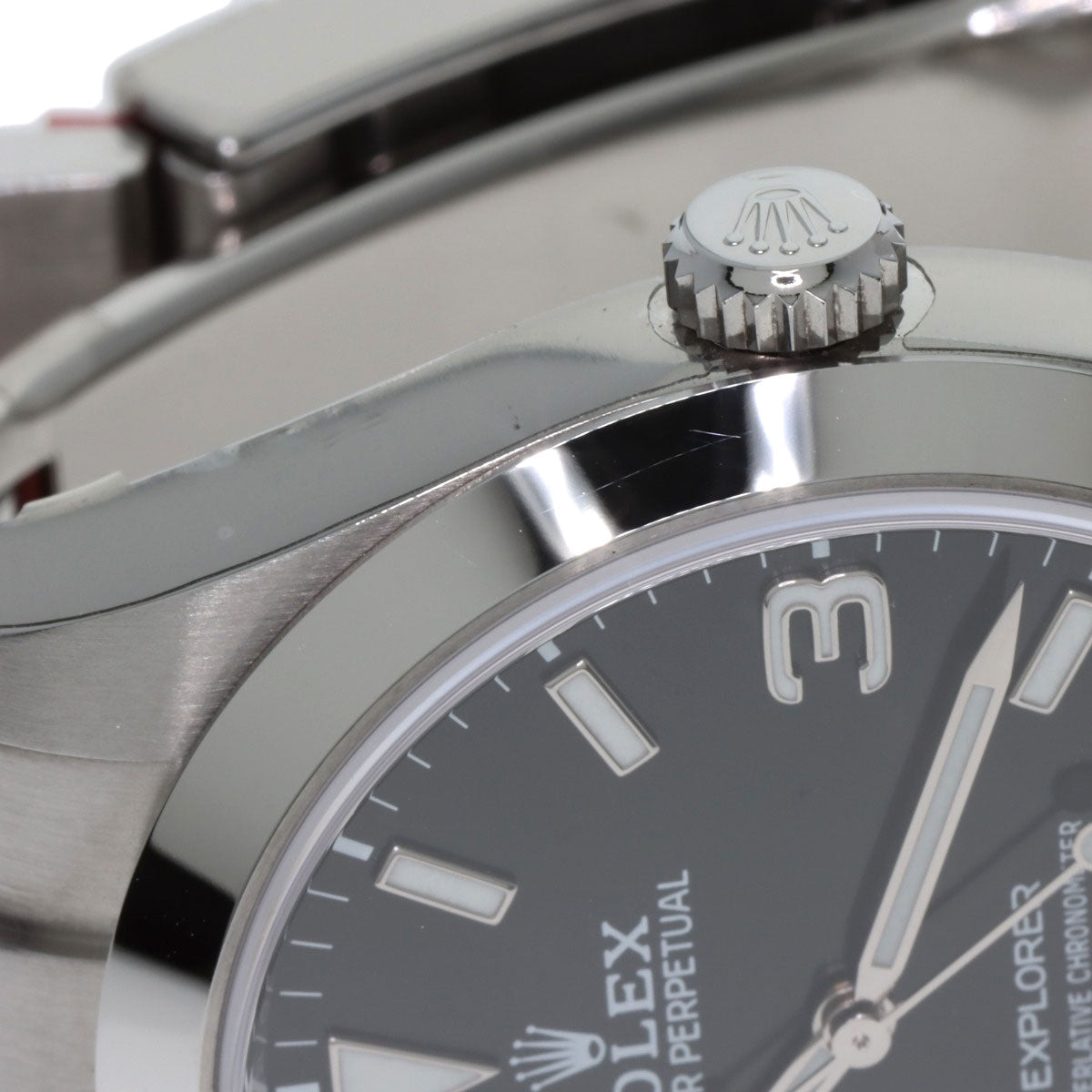 ROLEX Explorer 1 late model Watches 214270 Stainless Steel/Stainless Steel mens