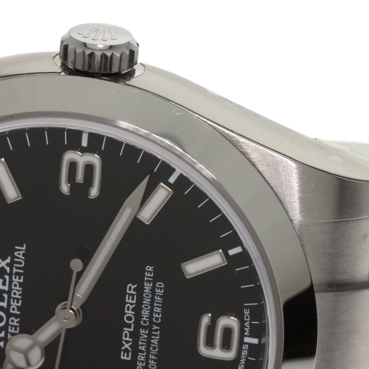 ROLEX Explorer 1 late model Watches 214270 Stainless Steel/Stainless Steel mens