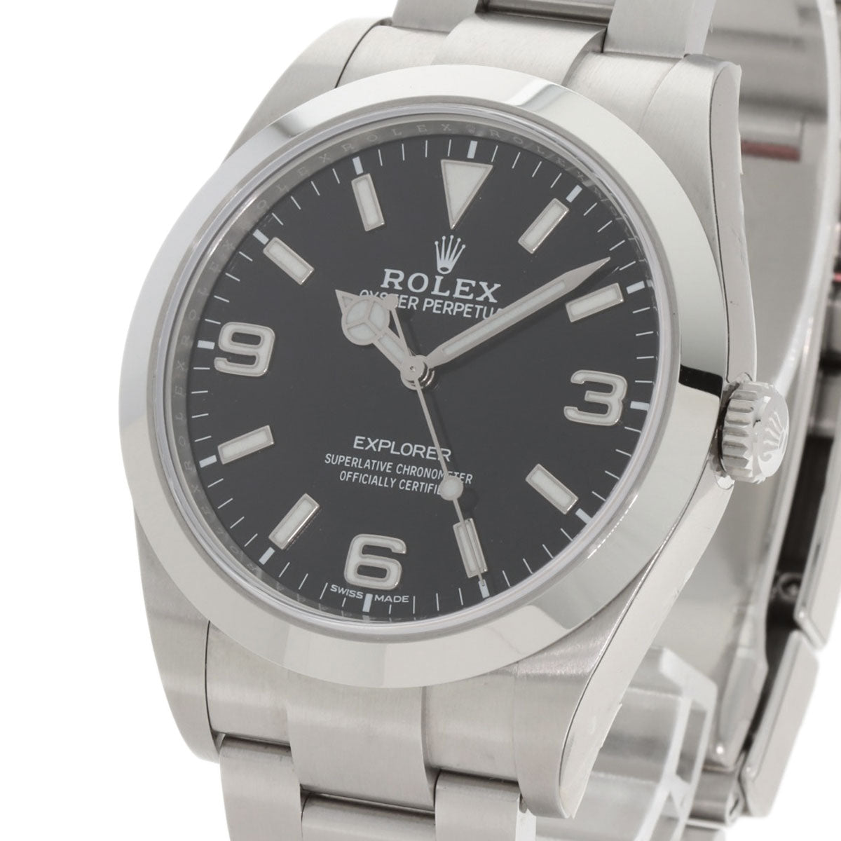ROLEX Explorer 1 late model Watches 214270 Stainless Steel/Stainless Steel mens