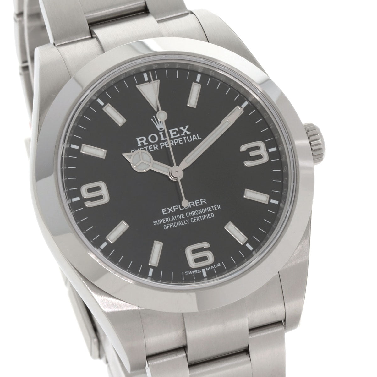 ROLEX Explorer 1 late model Watches 214270 Stainless Steel/Stainless Steel mens