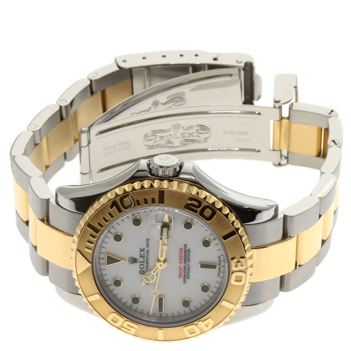ROLEX Yacht master Watches 168623 Stainless Steel/SSxK18YG Boys