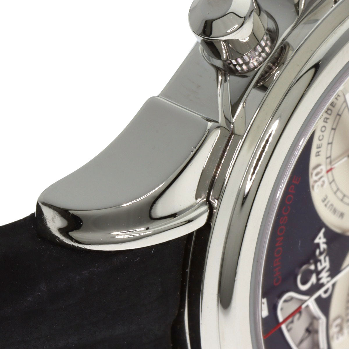 OMEGA De Ville Chronoscope Co-Axial Date Watches 20230410 Stainless Steel/Leather mens