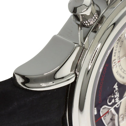 OMEGA De Ville Chronoscope Co-Axial Date Watches 20230410 Stainless Steel/Leather mens