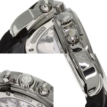 OMEGA De Ville Chronoscope Co-Axial Date Watches 20230410 Stainless Steel/Leather mens