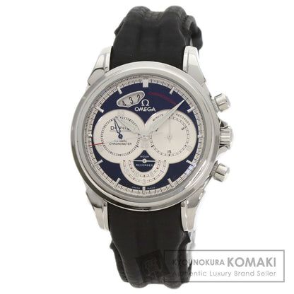 OMEGA De Ville Chronoscope Co-Axial Date Watches 20230410 Stainless Steel/Leather mens