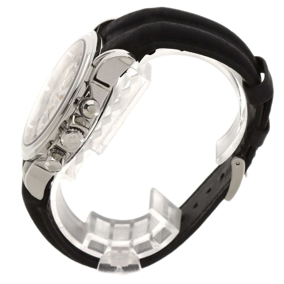 OMEGA De Ville Chronoscope Co-Axial Date Watches 20230410 Stainless Steel/Leather mens